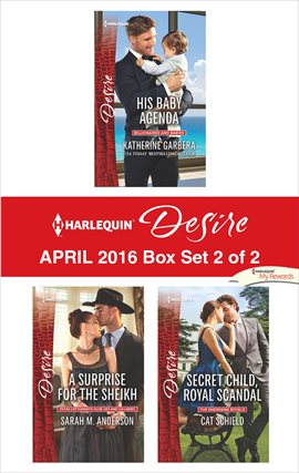 Cover image for Harlequin Desire April 2016 - Box Set 2 of 2