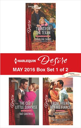 Cover image for Harlequin Desire May 2016 - Box Set 1 of 2