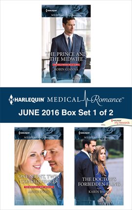 Cover image for Harlequin Medical Romance June 2016 - Box Set 1 of 2