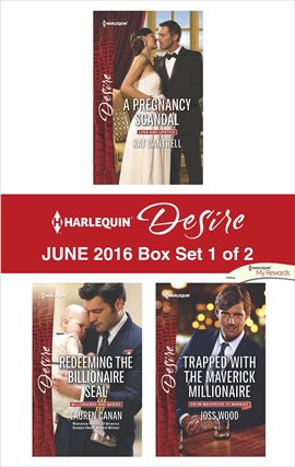 Cover image for Harlequin Desire June 2016 - Box Set 1 of 2