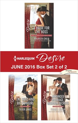 Cover image for Harlequin Desire June 2016 - Box Set 2 of 2