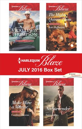 Cover image for Harlequin Blaze July 2016 Box Set