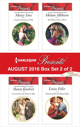 Cover image for Harlequin Presents August 2016 - Box Set 2 of 2