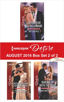 Cover image for Harlequin Desire August 2016 - Box Set 2 of 2