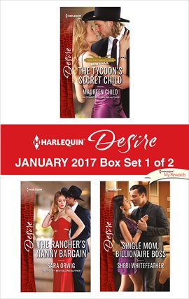 Cover image for Harlequin Desire January 2017 - Box Set 1 of 2