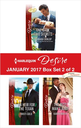 Cover image for Harlequin Desire January 2017 - Box Set 2 of 2