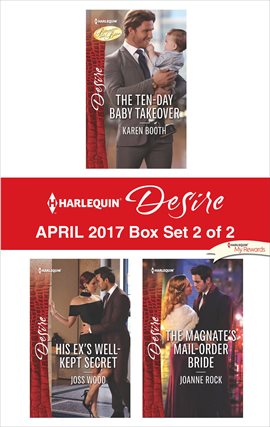 Cover image for Harlequin Desire April 2017 - Box Set 2 of 2