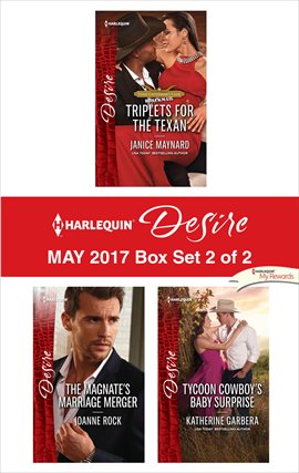 Cover image for Harlequin Desire May 2017 - Box Set 2 of 2