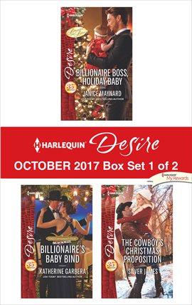 Cover image for Harlequin Desire October 2017 - Box Set 1 of 2