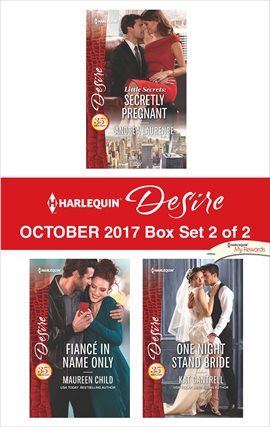 Cover image for Harlequin Desire October 2017 - Box Set 2 of 2