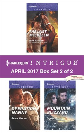 Cover image for Harlequin Intrigue April 2017 - Box Set 2 of 2