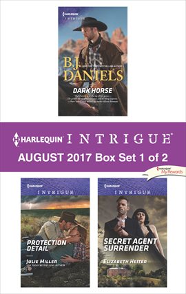 Cover image for Harlequin Intrigue August 2017 - Box Set 1 of 2