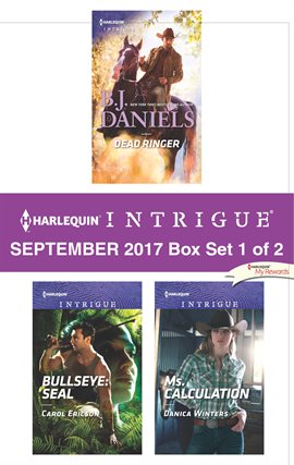Cover image for Harlequin Intrigue September 2017 - Box Set 1 of 2