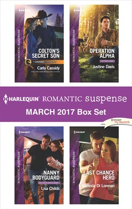 Cover image for Harlequin Romantic Suspense March 2017 Box Set