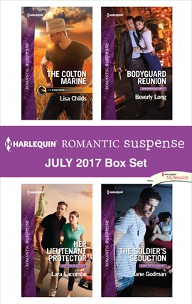 Cover image for Harlequin Romantic Suspense July 2017 Box Set