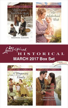 Cover image for Love Inspired Historical March 2017 Box Set