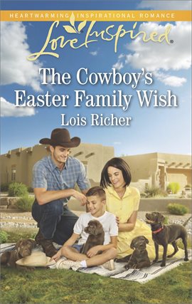 Cover image for The Cowboy's Easter Family Wish