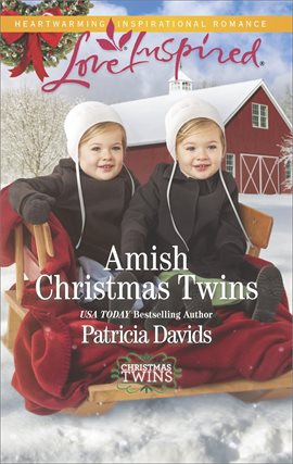 Cover image for Amish Christmas Twins
