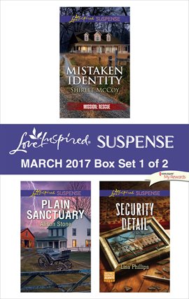 Cover image for Harlequin Love Inspired Suspense March 2017 - Box Set 1 of 2