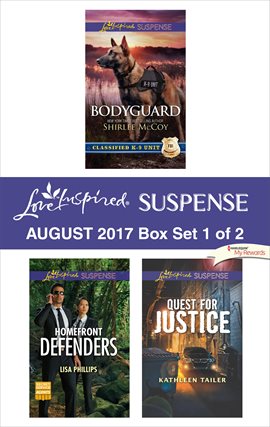 Cover image for Harlequin Love Inspired Suspense August 2017 - Box Set 1 of 2
