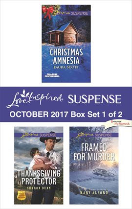 Cover image for Harlequin Love Inspired Suspense October 2017 - Box Set 1 of 2
