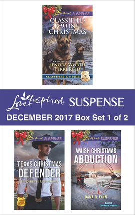 Cover image for Harlequin Love Inspired Suspense December 2017 - Box Set 1 of 2