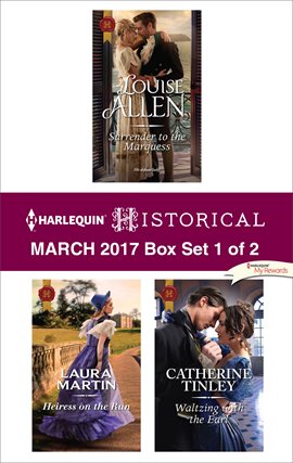 Cover image for Harlequin Historical March 2017 - Box Set 1 of 2