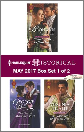 Cover image for Harlequin Historical May 2017 - Box Set 1 of 2