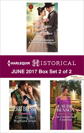 Cover image for Harlequin Historical June 2017 - Box Set 2 of 2