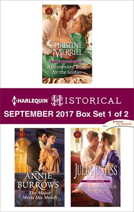 Cover image for Harlequin Historical September 2017 - Box Set 1 of 2