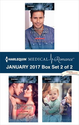 Cover image for Harlequin Medical Romance January 2017 - Box Set 2 of 2