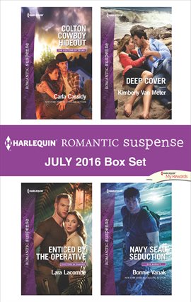 Cover image for Harlequin Romantic Suspense July 2016 Box Set