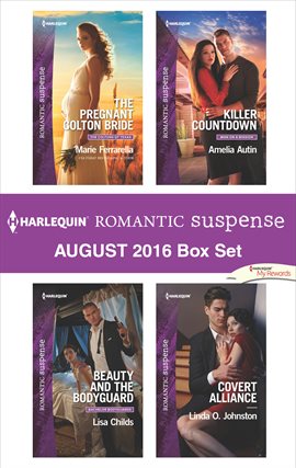 Cover image for Harlequin Romantic Suspense August 2016 Box Set