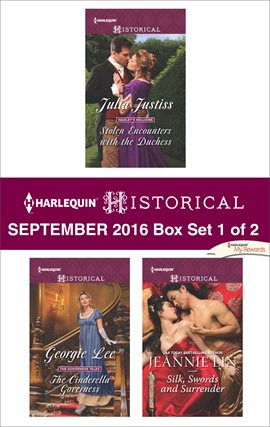 Cover image for Harlequin Historical September 2016 - Box Set 1 of 2
