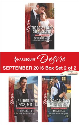 Cover image for Harlequin Desire September 2016 - Box Set 2 of 2