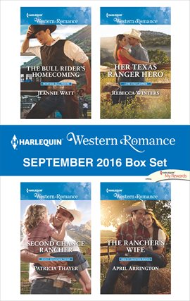 Cover image for Harlequin Western Romance September 2016 Box Set