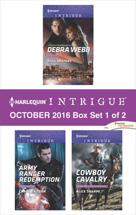 Cover image for Harlequin Intrigue October 2016 - Box Set 1 of 2