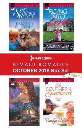 Cover image for Harlequin Kimani Romance October 2016 Box Set