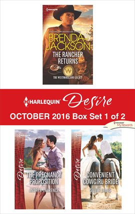 Cover image for Harlequin Desire October 2016 - Box Set 1 of 2