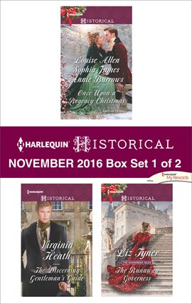 Cover image for Harlequin Historical November 2016 - Box Set 1 of 2