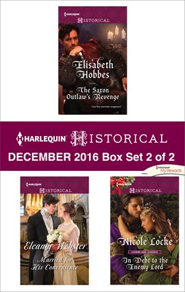 Cover image for Harlequin Historical December 2016 - Box Set 2 of 2