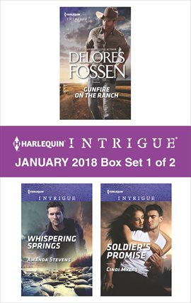 Cover image for Harlequin Intrigue January 2018 - Box Set 1 of 2