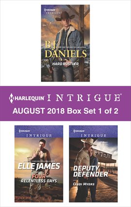 Cover image for Harlequin Intrigue September 2018 - Box Set 1 of 2