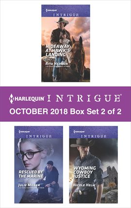 Cover image for Harlequin Intrigue October 2018 - Box Set 2 of 2