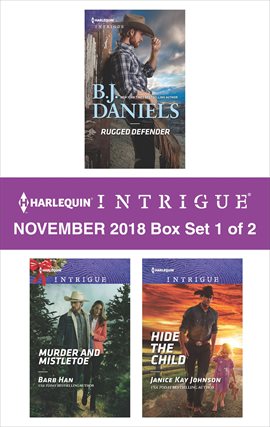 Cover image for Harlequin Intrigue November 2018 - Box Set 1 of 2