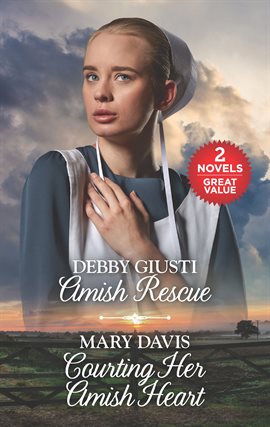 Cover image for Amish Rescue and Courting Her Amish Heart