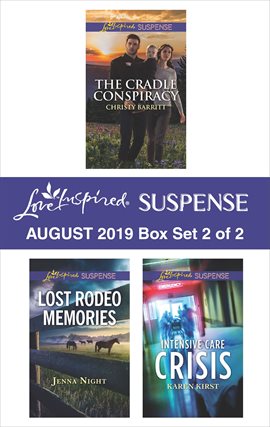 Cover image for Harlequin Love Inspired Suspense August 2019 - Box Set 2 of 2