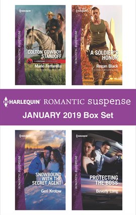 Cover image for Harlequin Romantic Suspense January 2019 Box Set