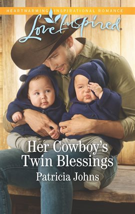 Cover image for Her Cowboy's Twin Blessings