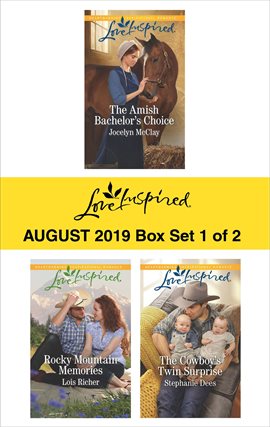Cover image for Harlequin Love Inspired August 2019 - Box Set 1 of 2